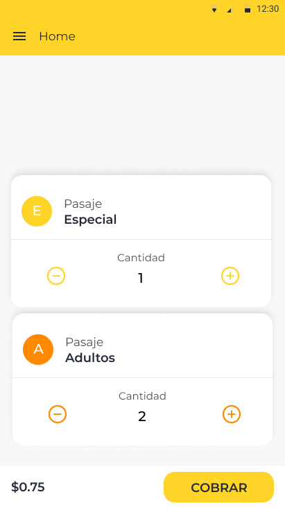mobile screen