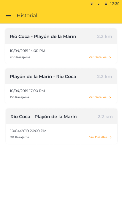 mobile screen